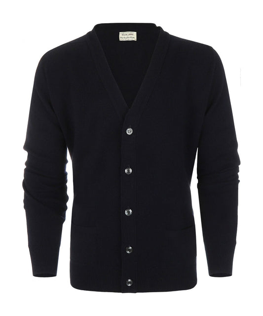 Vest Lamswol | Navy