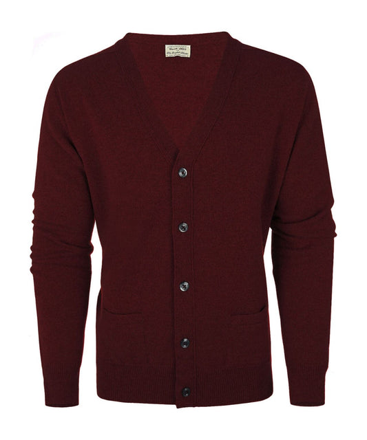 Vest Lamswol | Bordeaux