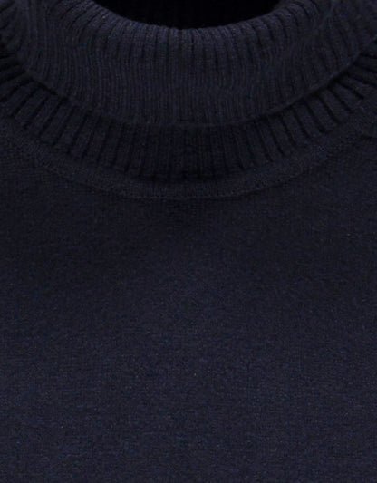 William Lockie Turtleneck Lambswool | Navy