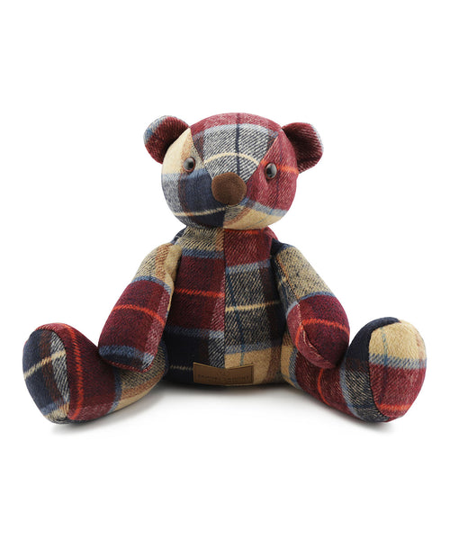 Tweed deurstopper | Rood