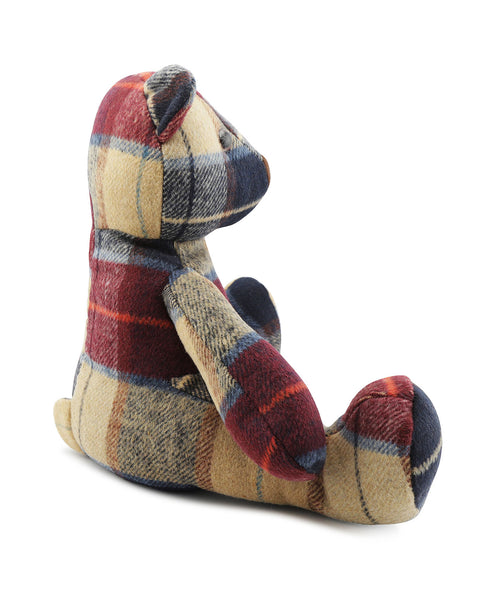 Tweed deurstopper | Rood