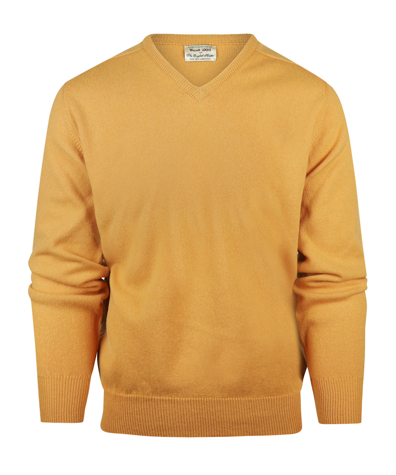 V-Hals Lamswol Dutch Fit | Harvest Gold