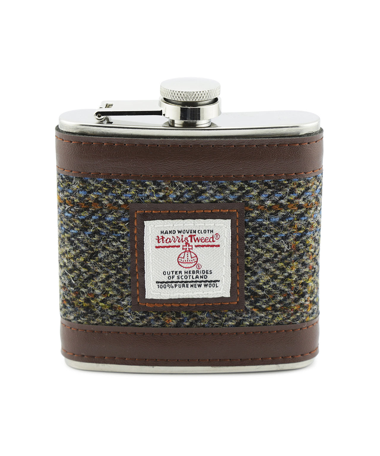 Stilvoller Flachmann | Braun