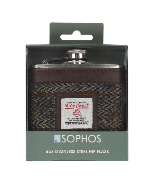 Hip Flask Harris Tweed | Tweed