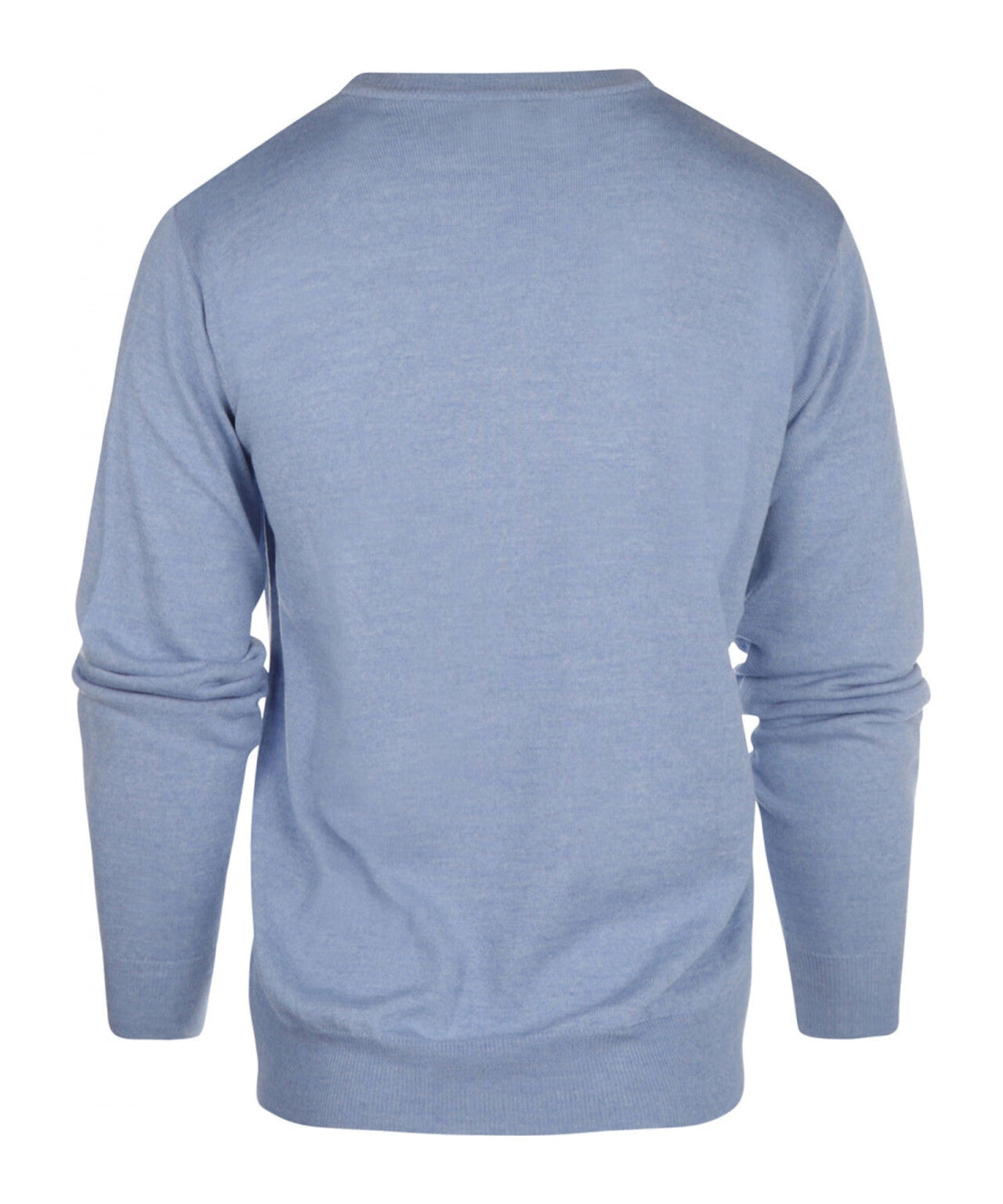 Merino wool v-neck sweater | Light Blue