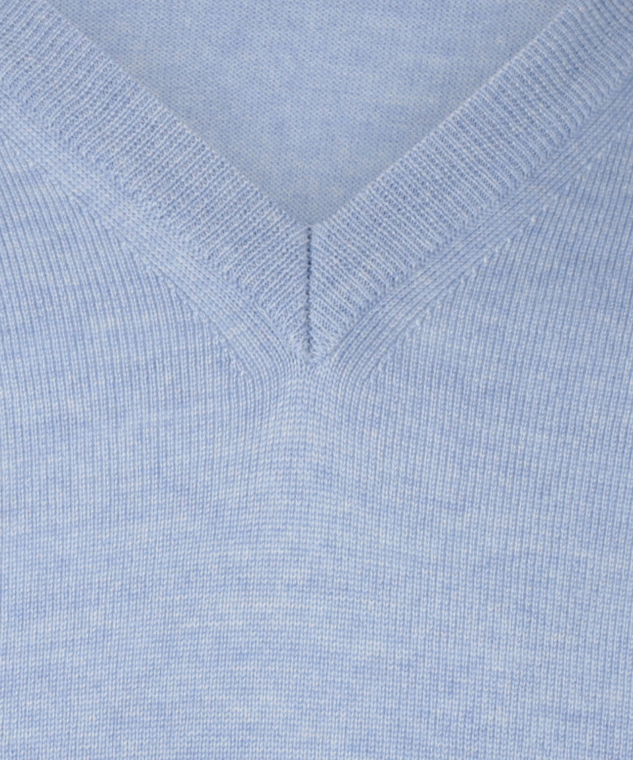 Merino wool v-neck sweater | Light Blue