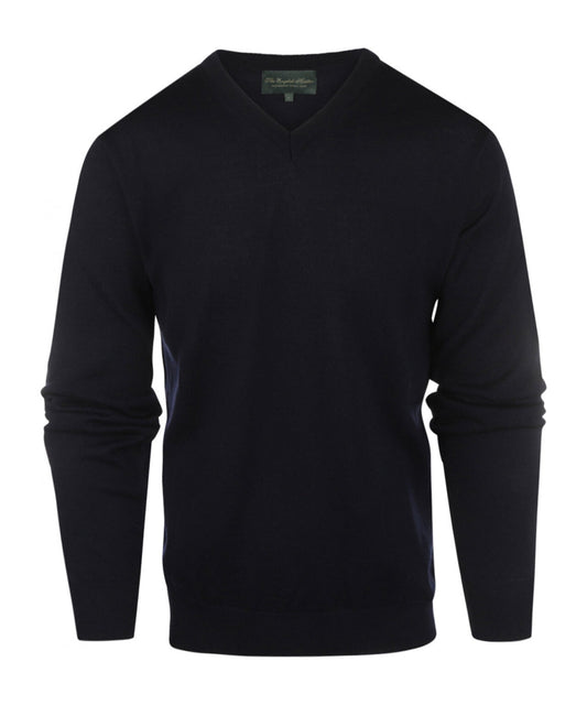 Merino V-Hals | Navy