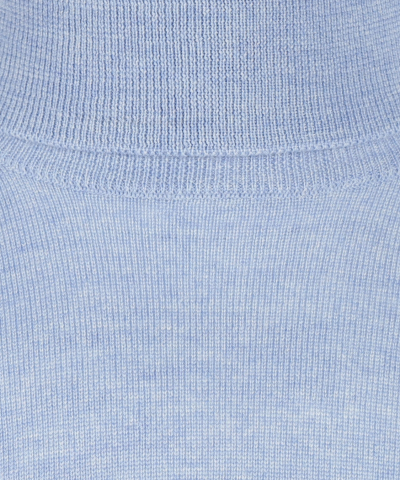 Rollkragenpullover aus Merinowolle | Hellblau