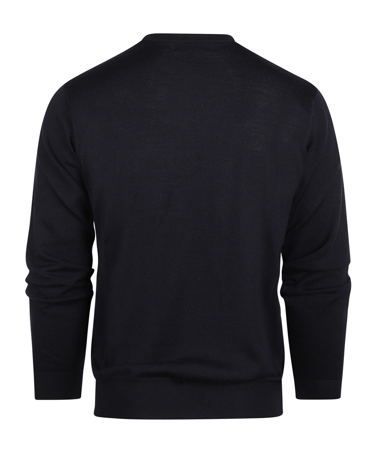 Merino Ronde Hals Pullover | Navy
