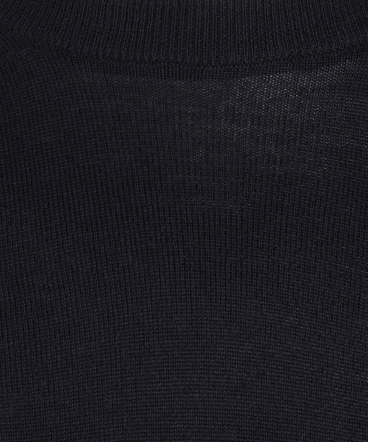 Merino Ronde Hals Pullover | Navy