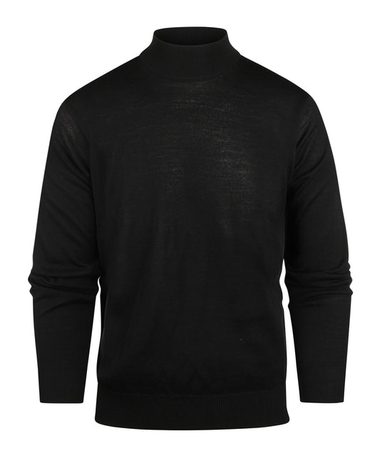 Merino Turtle | Zwart