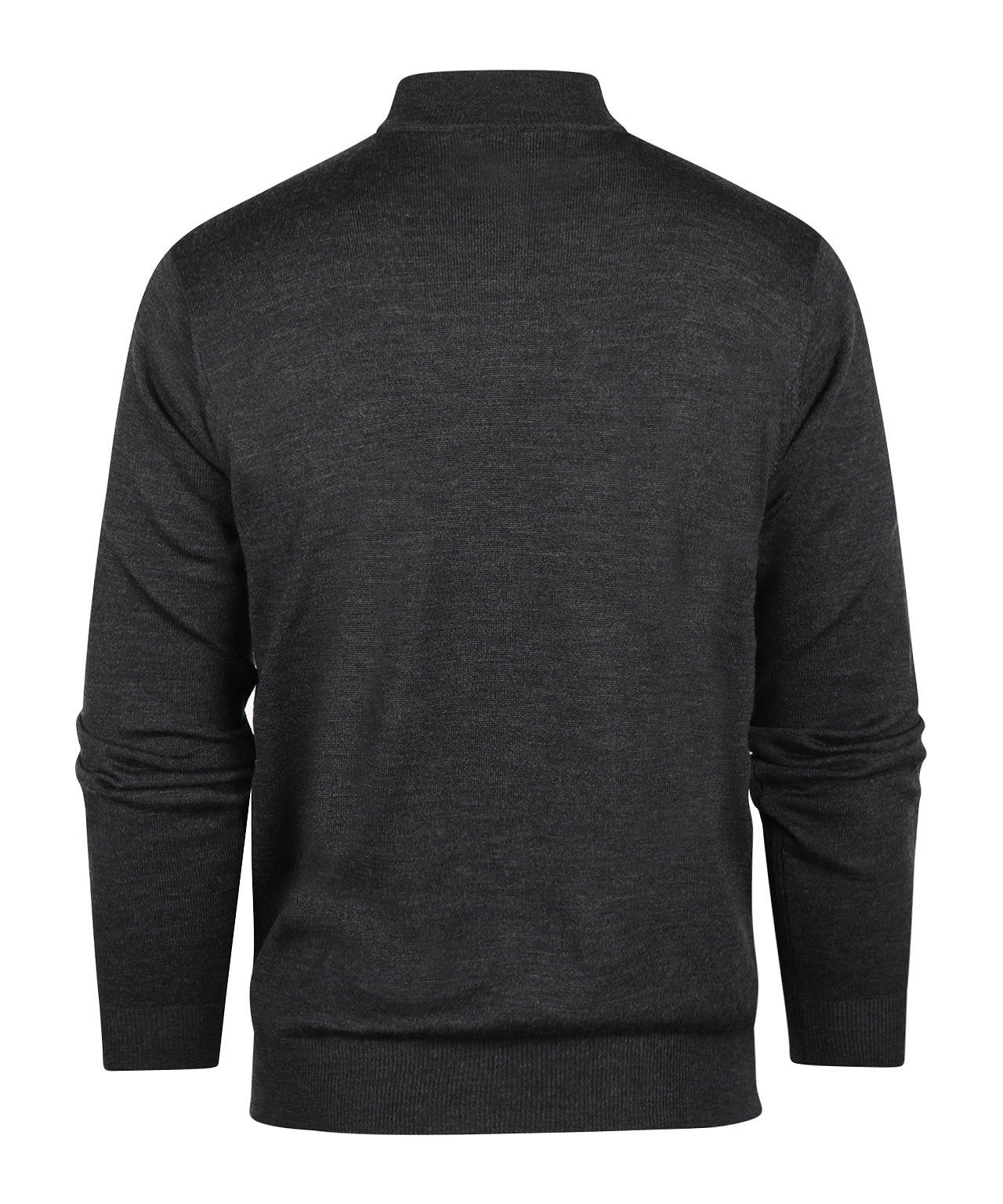 Schildkrötenpullover aus Merinowolle | Anthrazit