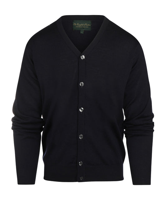 Merino Knoop Vest | Navy
