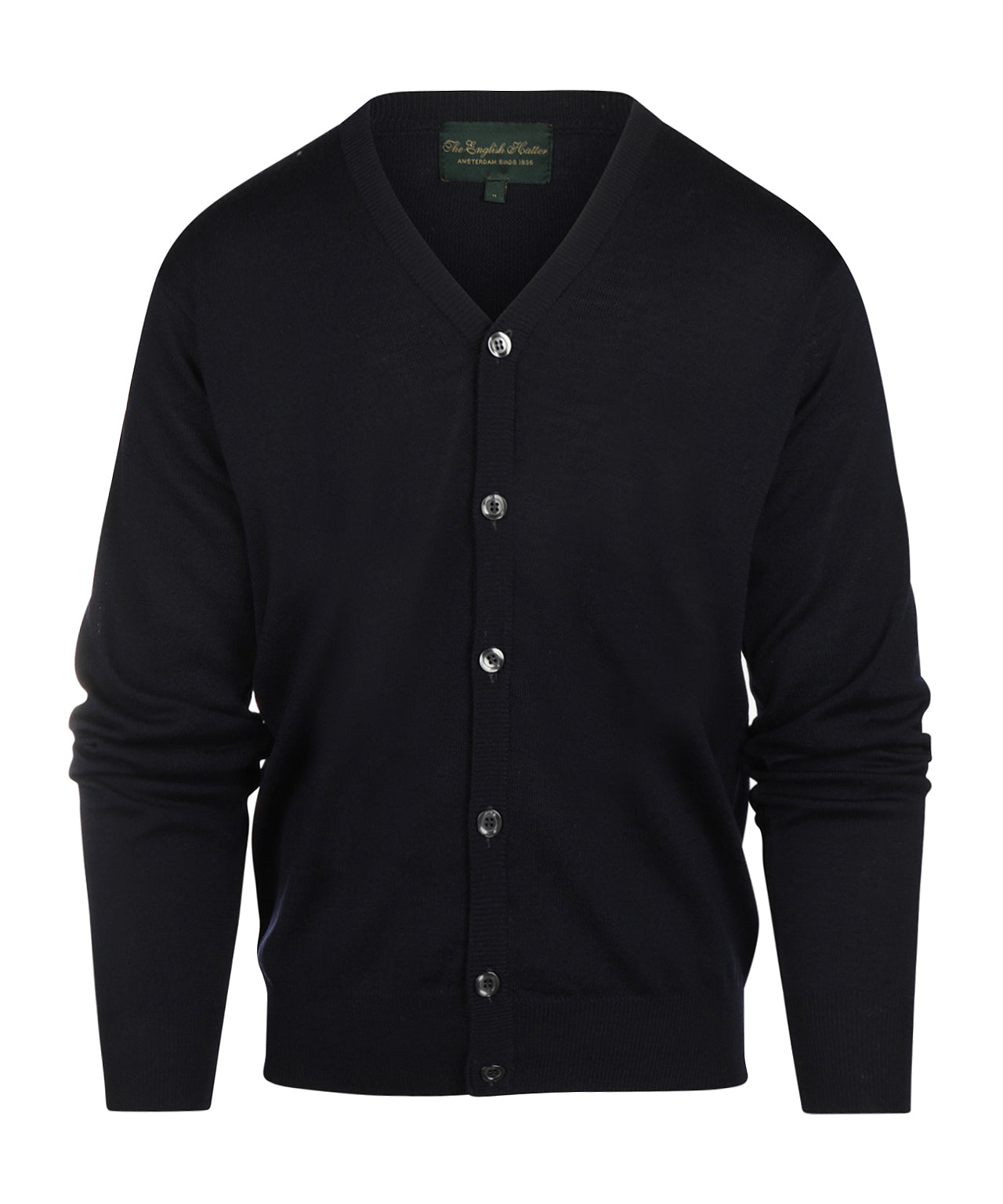 Merino Knoop Vest | Navy