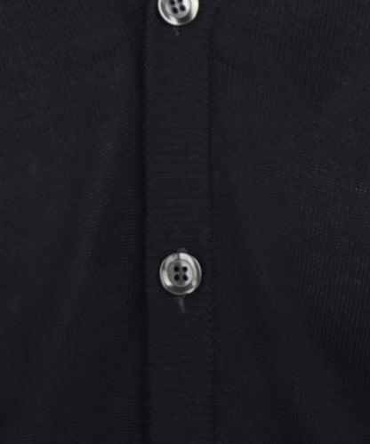 Merino Knoop Vest | Navy