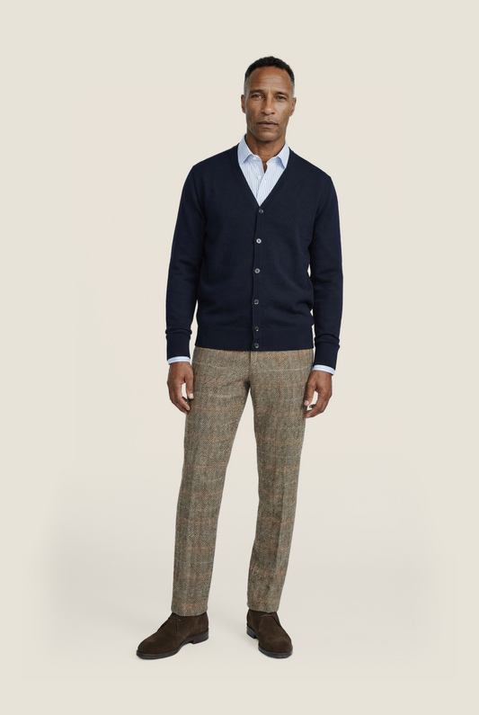 Merino Vest | Navy