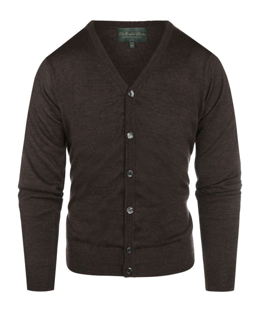 Merino Vest | Donker Bruin