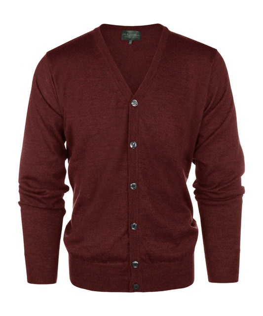 Merino Vest | Bordeaux