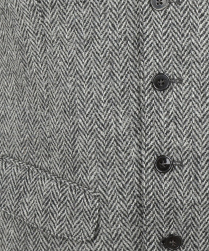 Harris Tweed Weste | Grau