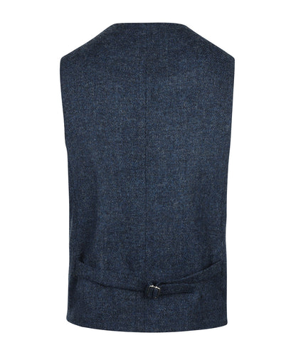 Harris Tweed Weste | Blau