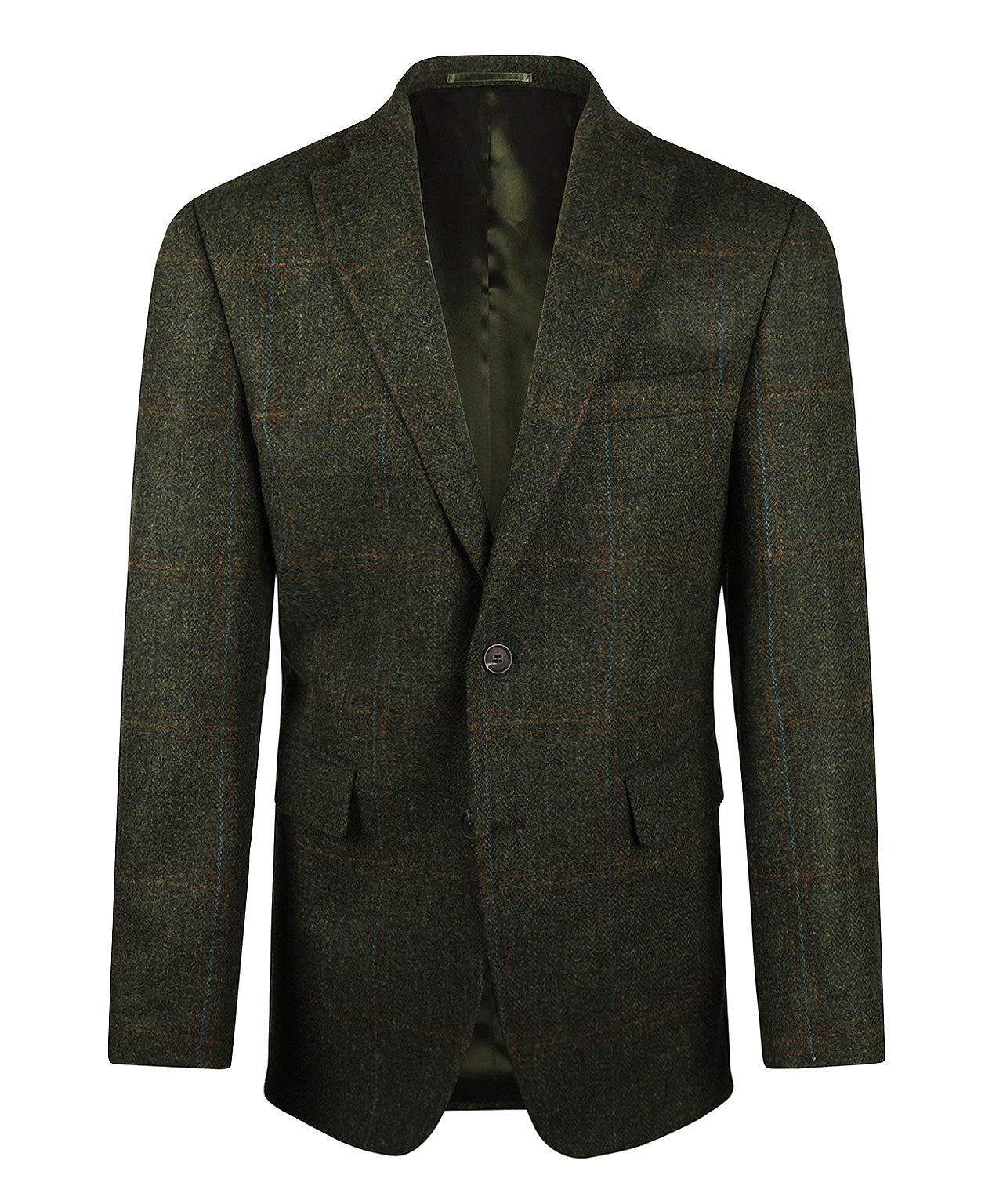 Tweed-Blazer | Grün