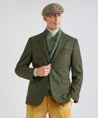 Tweed-Blazer | Grün