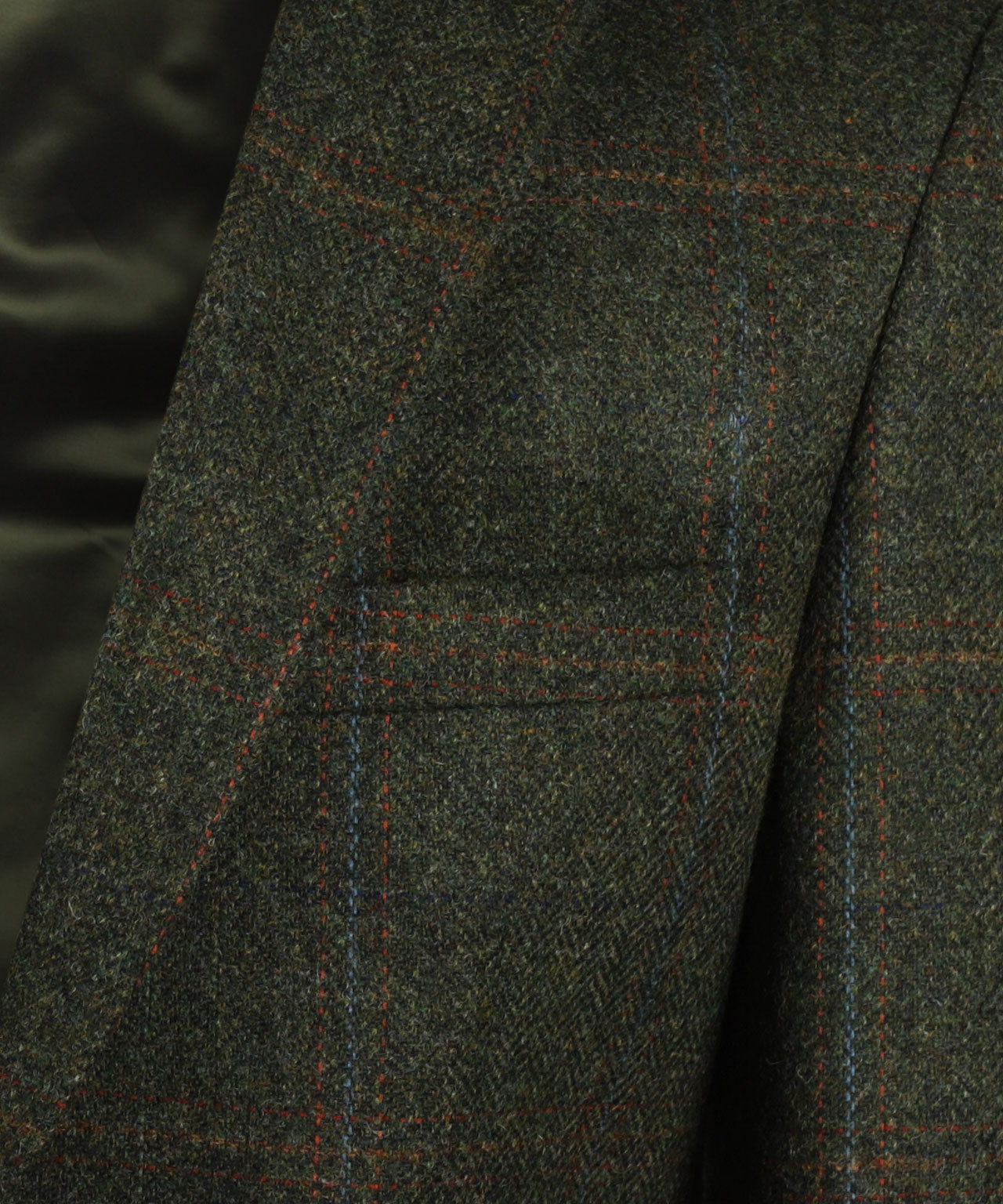 Tweed-Blazer | Grün