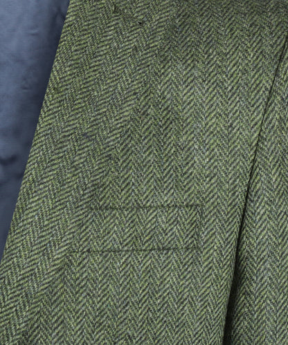 Tweed-Blazer | Grün