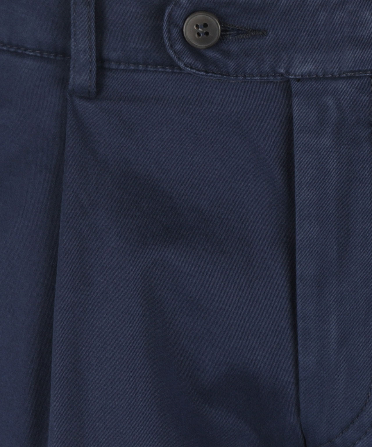 Blackpool-Hose mit Bundfalte und Umschlag | Blau