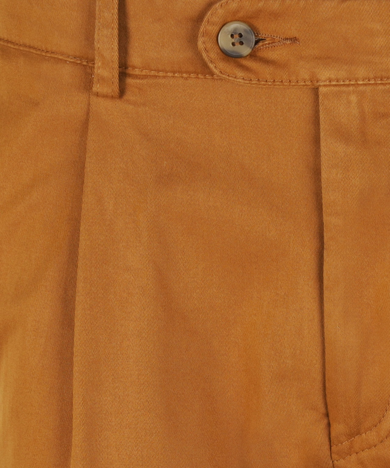 Blackpool-Hose mit Bundfalte und Umschlag | Braun