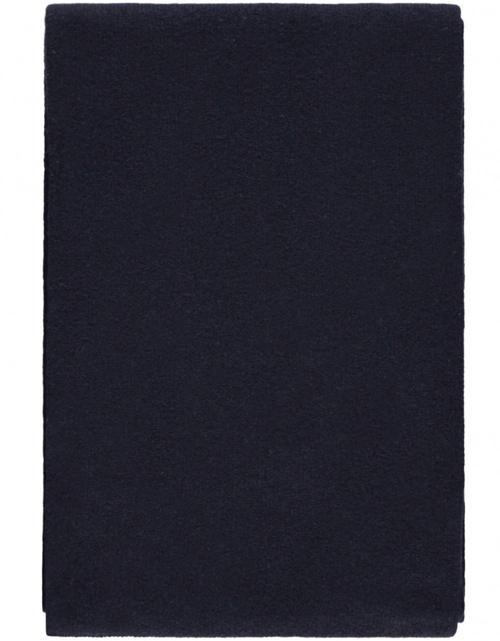 Schal aus Lammwolle | Marineblau