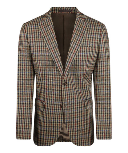 Tweed Colbert | Beige Ruit
