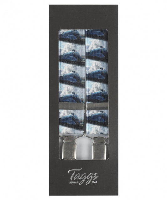 Bretels Elastiek | Trein Blauw