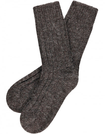 Jacobs Schafsocken für Herren | Braun