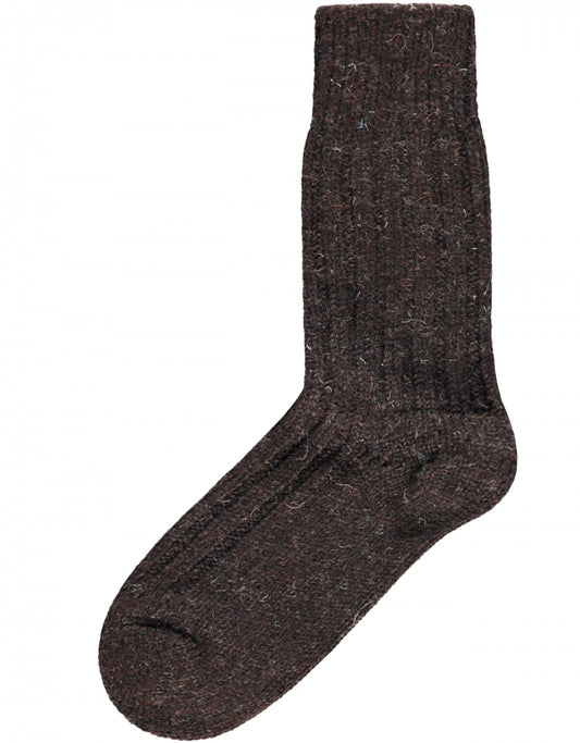 Jacobs Sheep Sock | Donkerbruin Melange