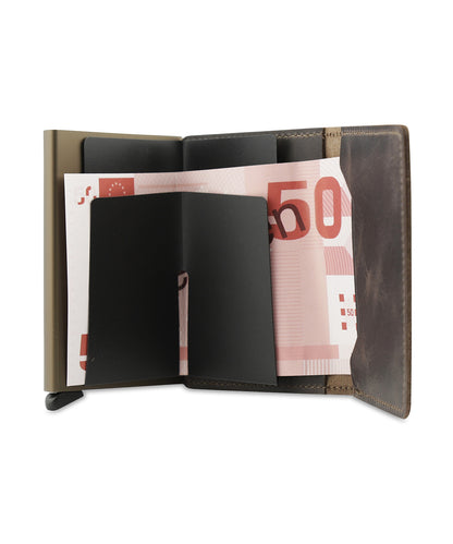 Secrid Slimwallet Kartenetui | Vintage Schokolade