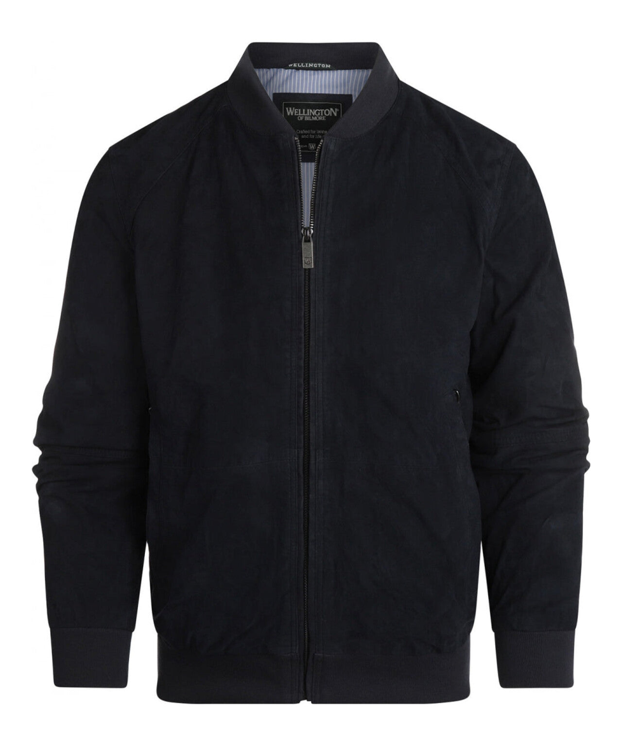 Wildlederjacke Winston | Denimblau