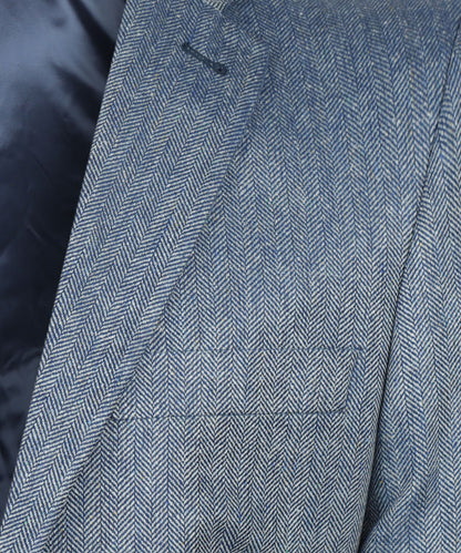 Zijden Colbert | Blauw