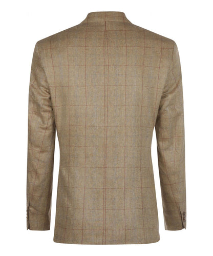 Silk Blazer | Brown