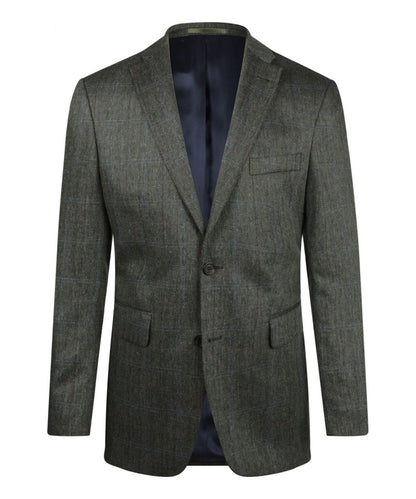 Seidenblazer | Grün