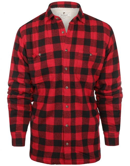 Gevoerd Iers Shirt | Rood