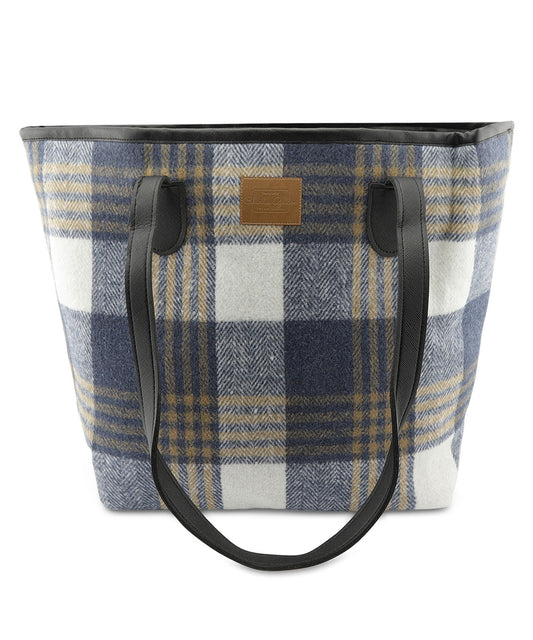 Tweed Bag | Blauw Tweed
