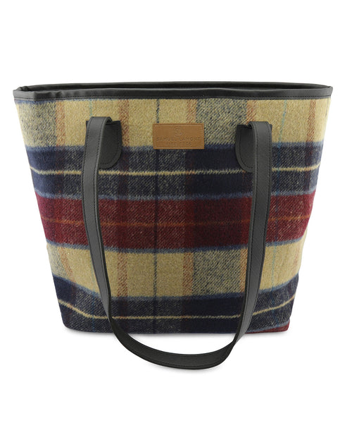 Stijlvolle Tweedlook Tas | Rood