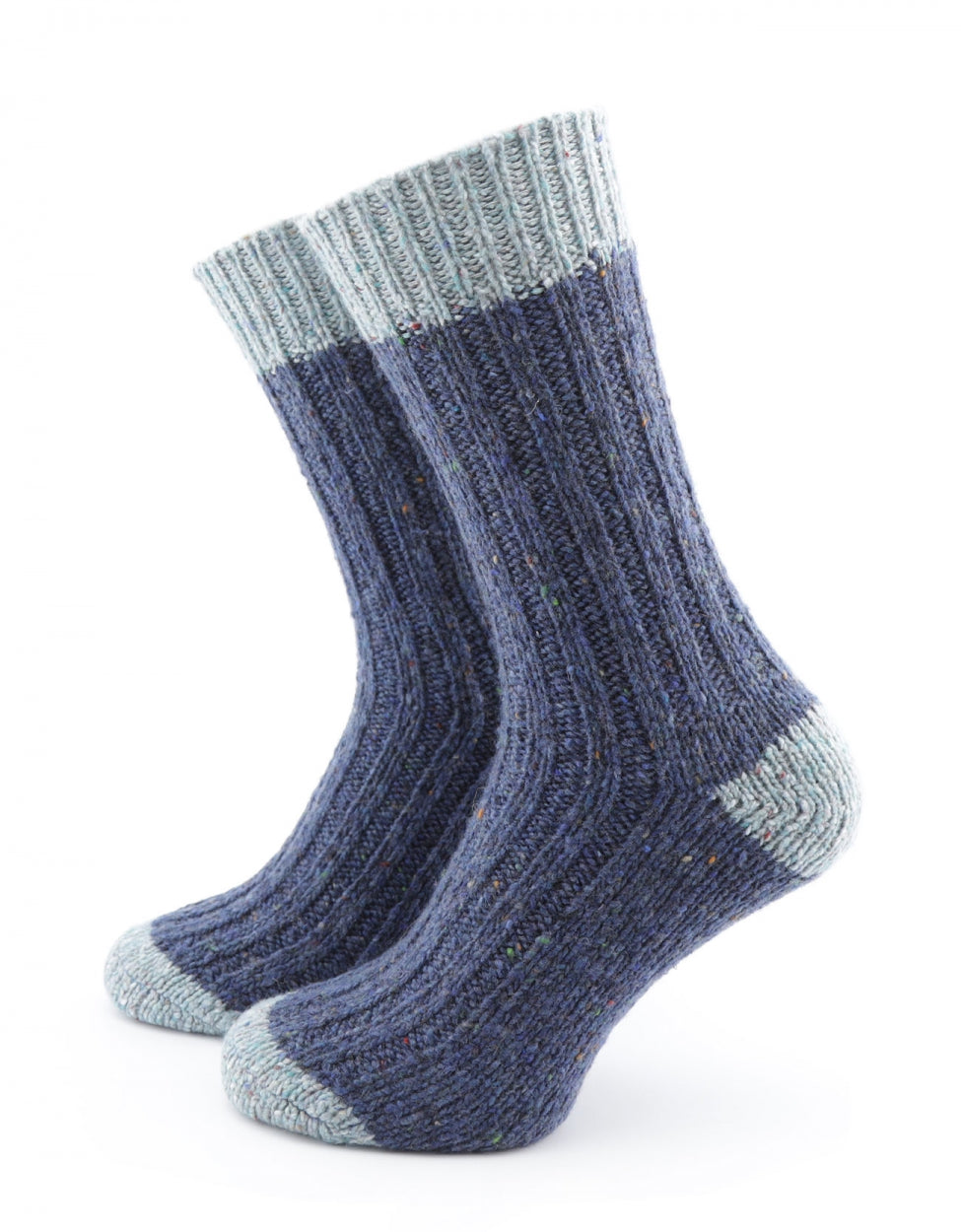 Flecks Sock | Blauw Licht Blauw
