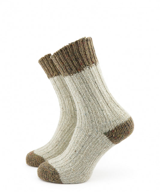 Flecks Sock | Beige Bruin