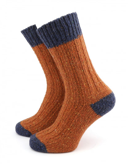Flecken Herrensocken | Orange