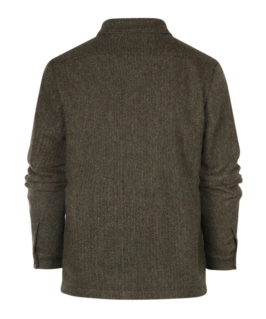 Tweed Jacket | Brown Herringbone