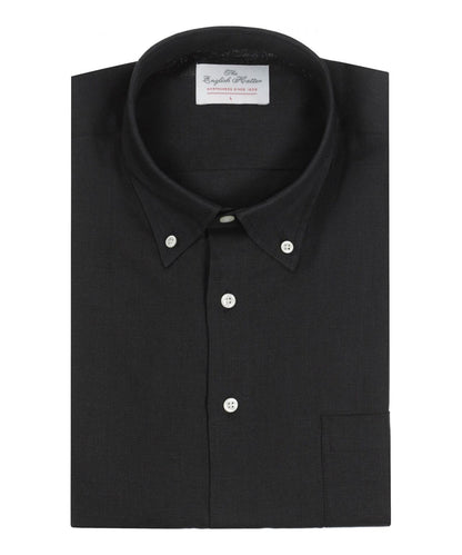 Shirt Linnen LM | Zwart