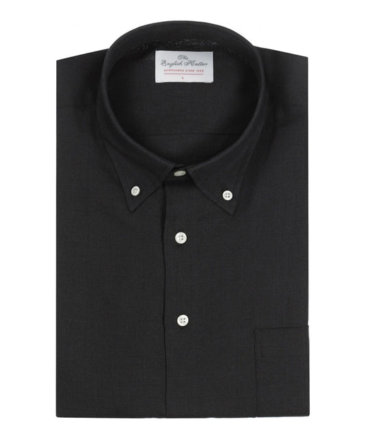 Shirt Linnen LM | Zwart