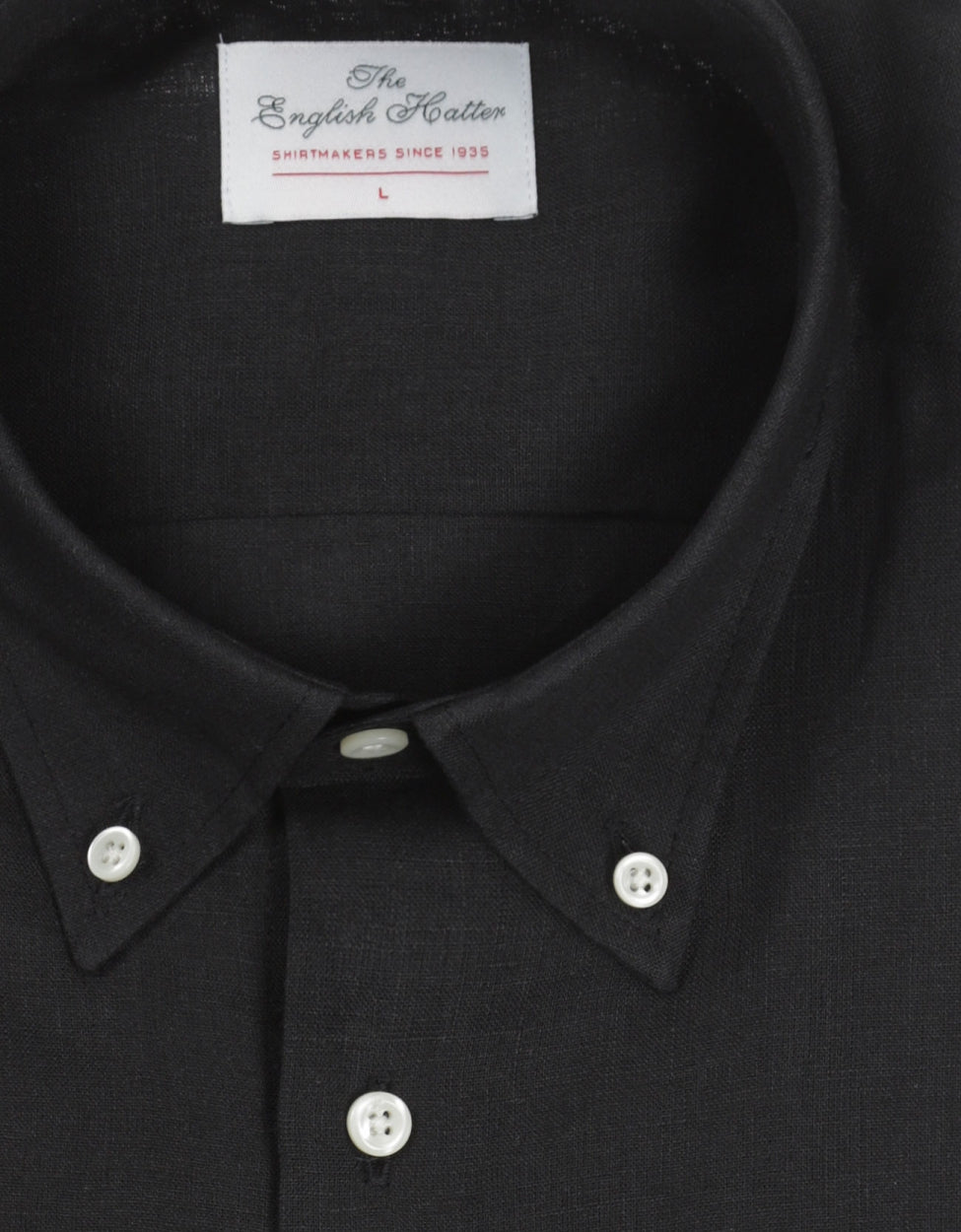Shirt Linnen LM | Zwart